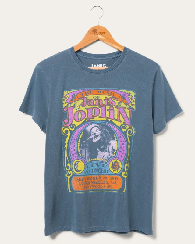 Womens Janis Joplin Vintage Tee sold by Junk Food Clothing