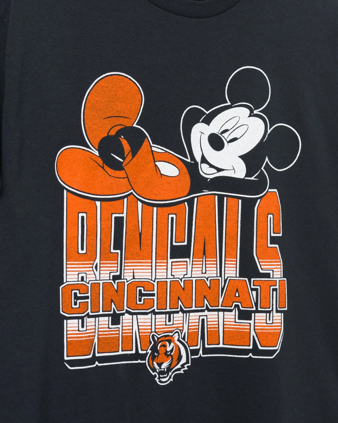 Cincinnati Bengals Mickey Kick Back Tee sold by Junk Food Clothing product image thumbnail 3