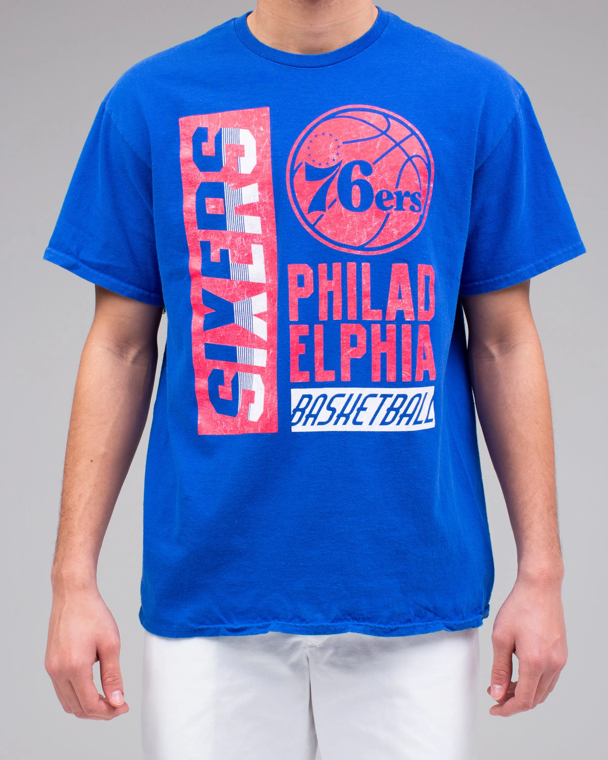 Men's 76ers Classic Crew sold by Junk Food Clothing product image thumbnail 2