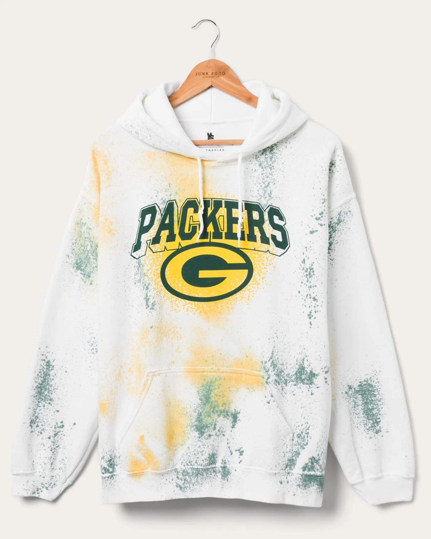 Packers Tie Dye Hoodie sold by Junk Food Clothing