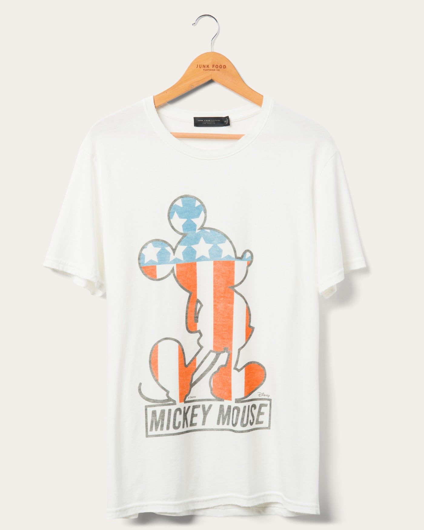 Mickey Stripes Vintage Tee sold by Junk Food Clothing