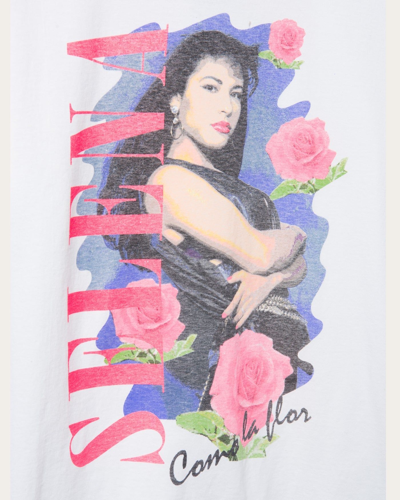 Women's Selena Como La Flor Flea Market Destroy Tee sold by Junk Food Clothing product image thumbnail 4