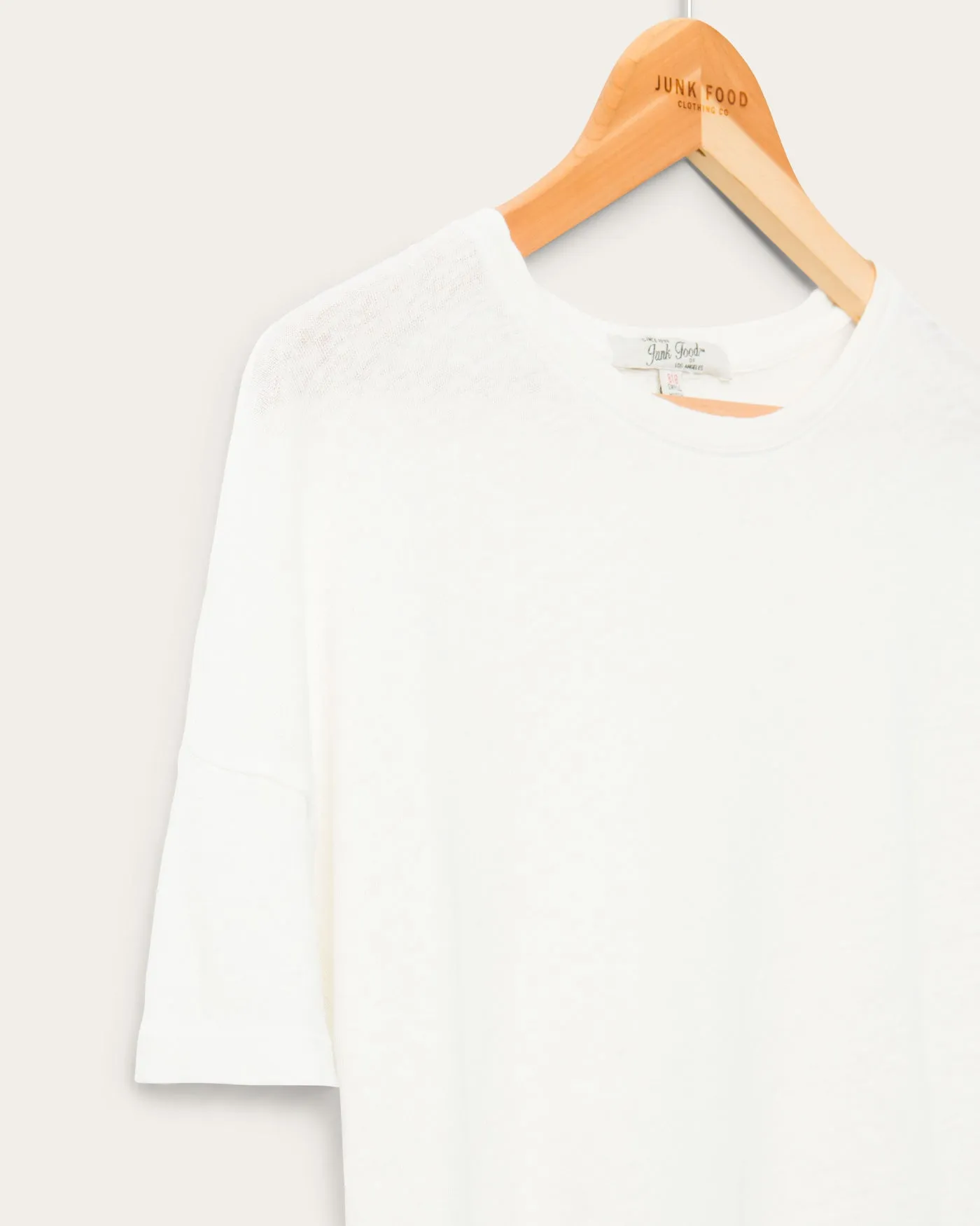 Women's Linen Crop Tee sold by Junk Food Clothing product image thumbnail 4