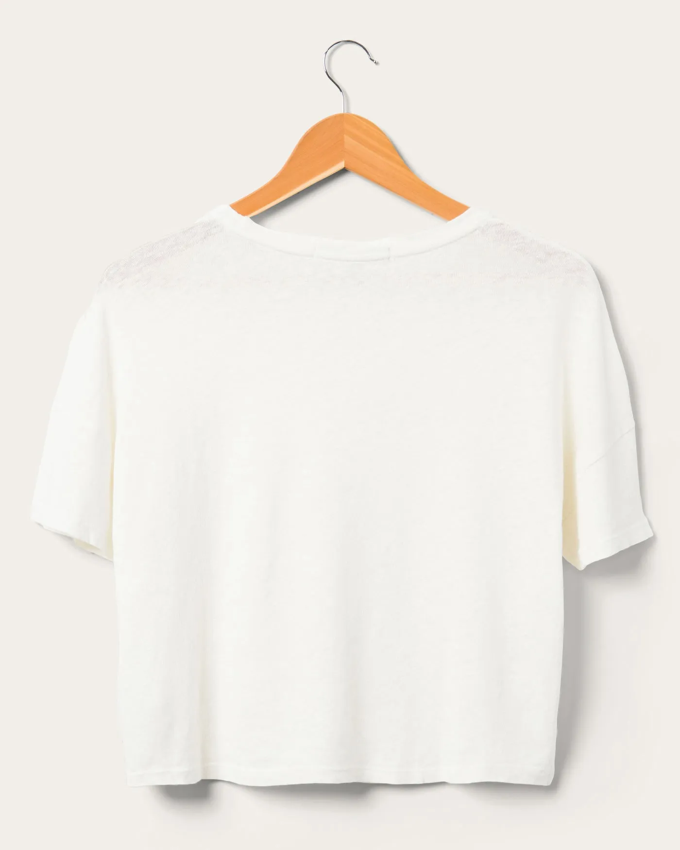 Women's Linen Crop Tee sold by Junk Food Clothing product image thumbnail 3