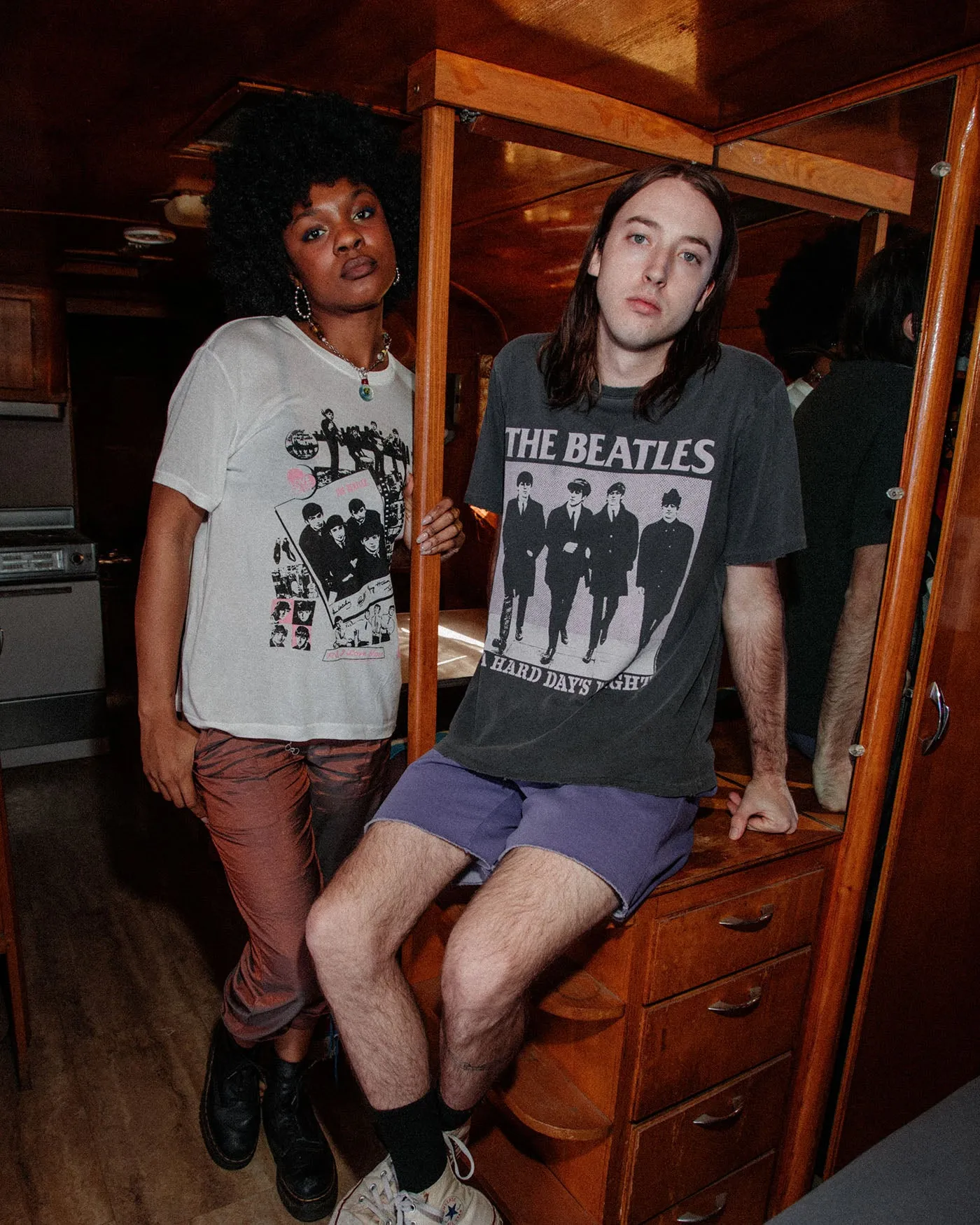 A Hard Day's Night Vintage Tee sold by Junk Food Clothing product image thumbnail 3