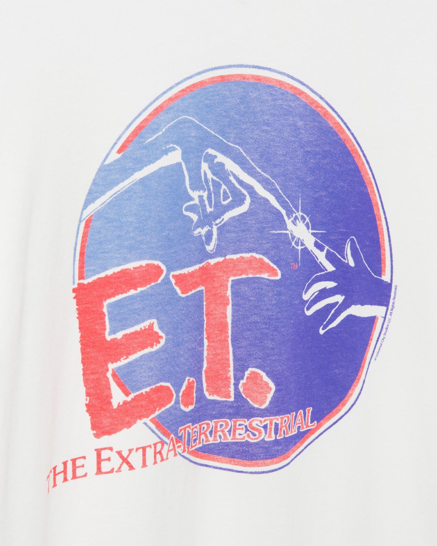 Unisex E.T. Gradient Red Vintage Tee sold by Junk Food Clothing product image thumbnail 3