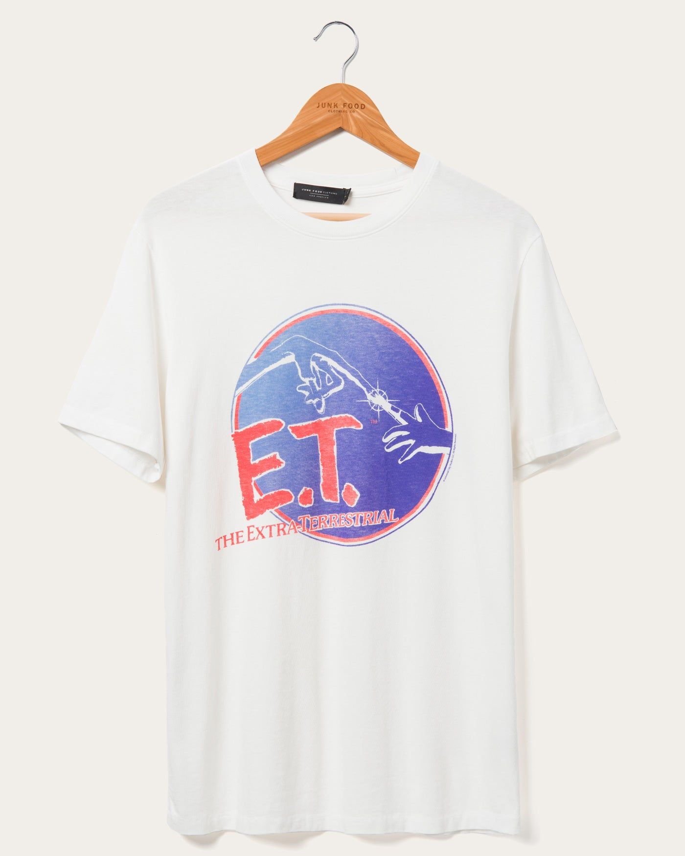 Unisex E.T. Gradient Red Vintage Tee sold by Junk Food Clothing