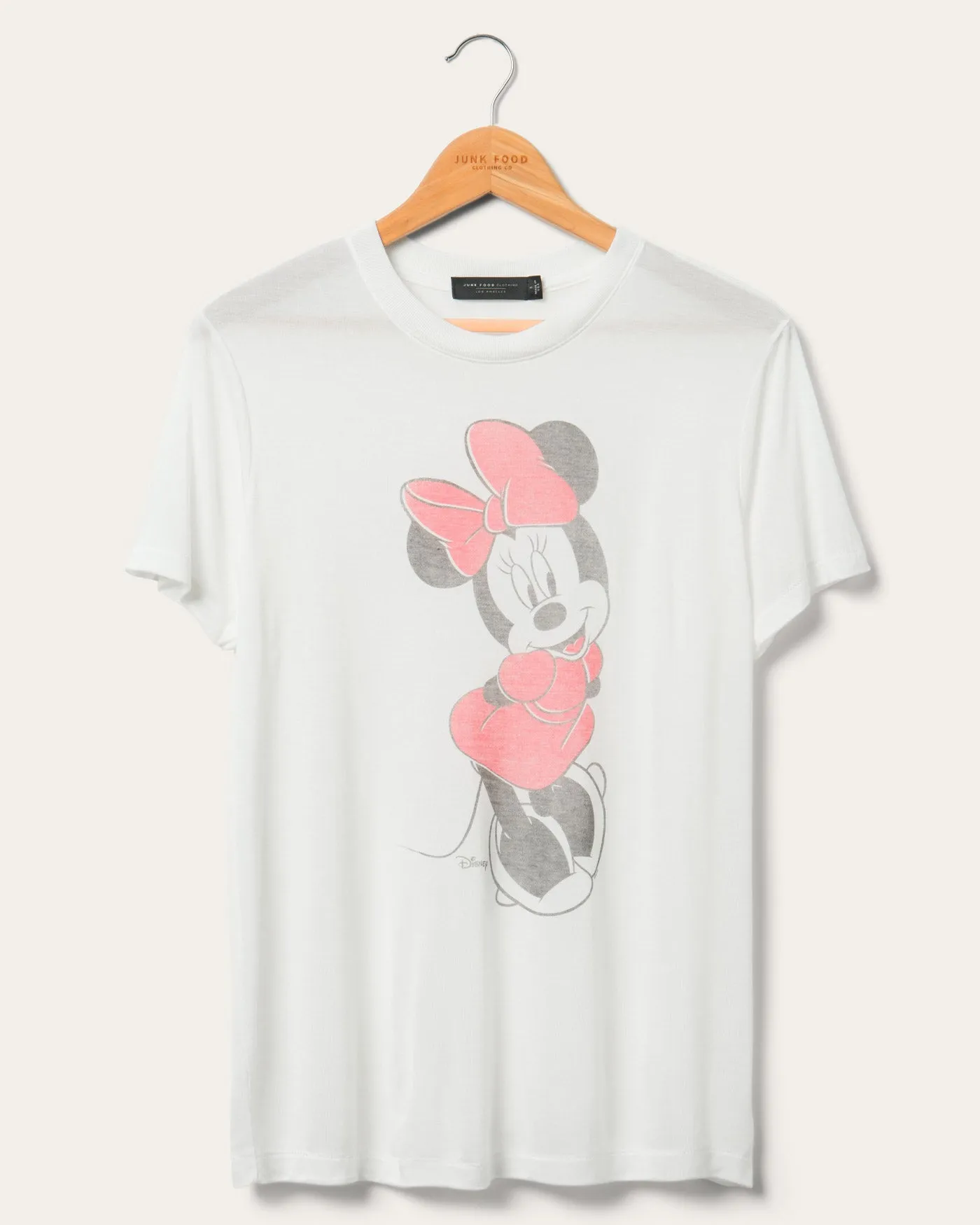 Women's Minnie Mouse Vintage Tissue Tee sold by Junk Food Clothing