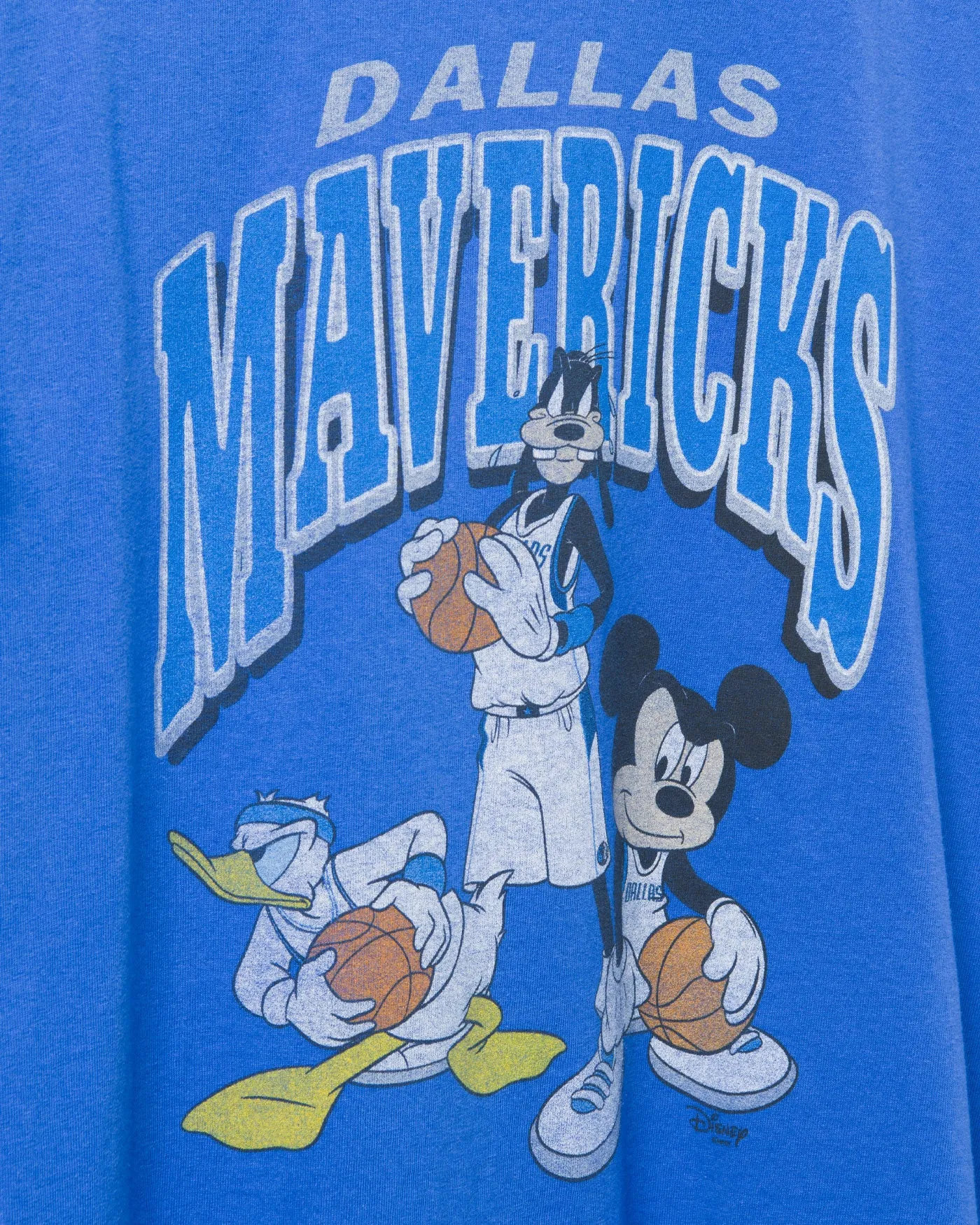 Unisex Dallas Mavericks Mickey Squad Tee sold by Junk Food Clothing product image thumbnail 3