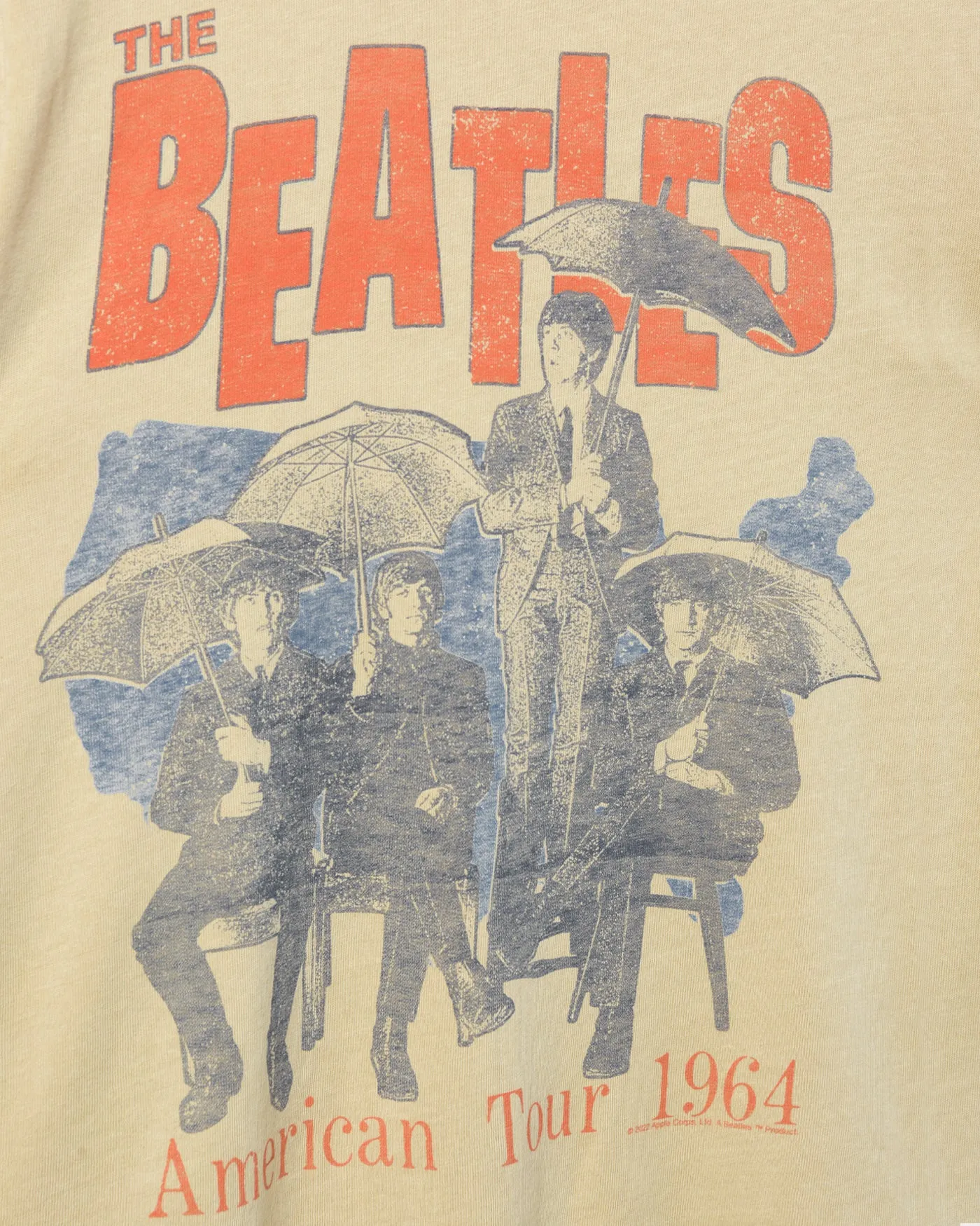 The Beatles American Tour Vintage Tee sold by Junk Food Clothing product image thumbnail 3