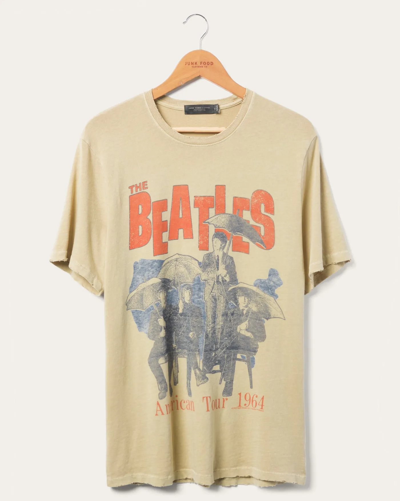 The Beatles American Tour Vintage Tee sold by Junk Food Clothing