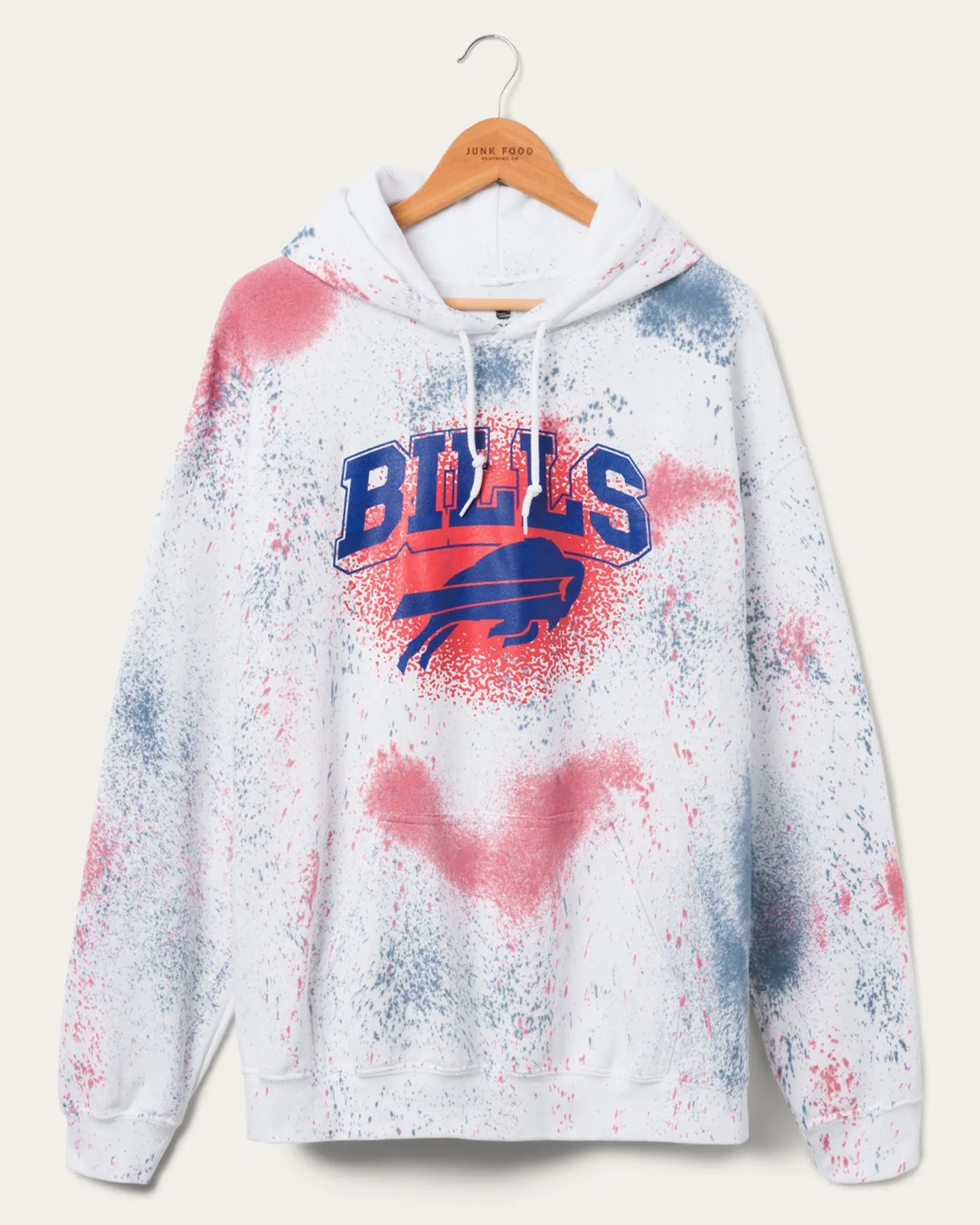 Buffalo Bills Tie Dye Hoodie sold by Junk Food Clothing