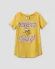 GIRLS VIKINGS GAME DAY TEE sold by Junk Food Clothing