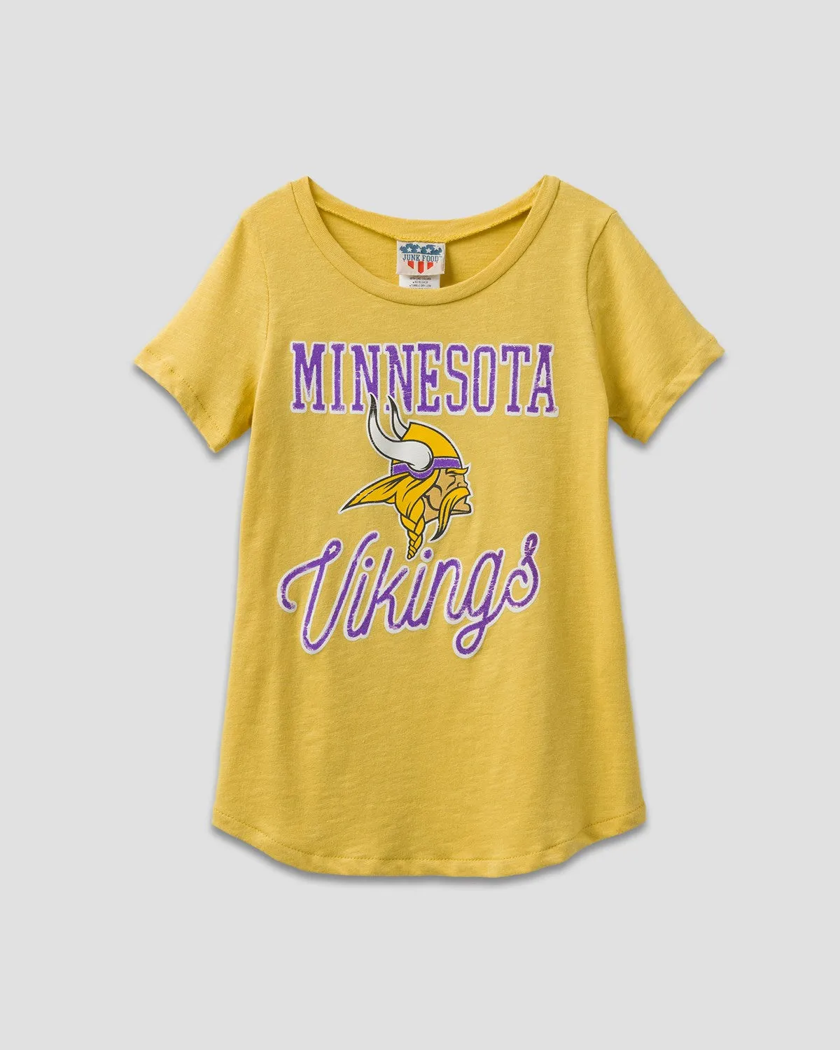 GIRLS VIKINGS GAME DAY TEE sold by Junk Food Clothing