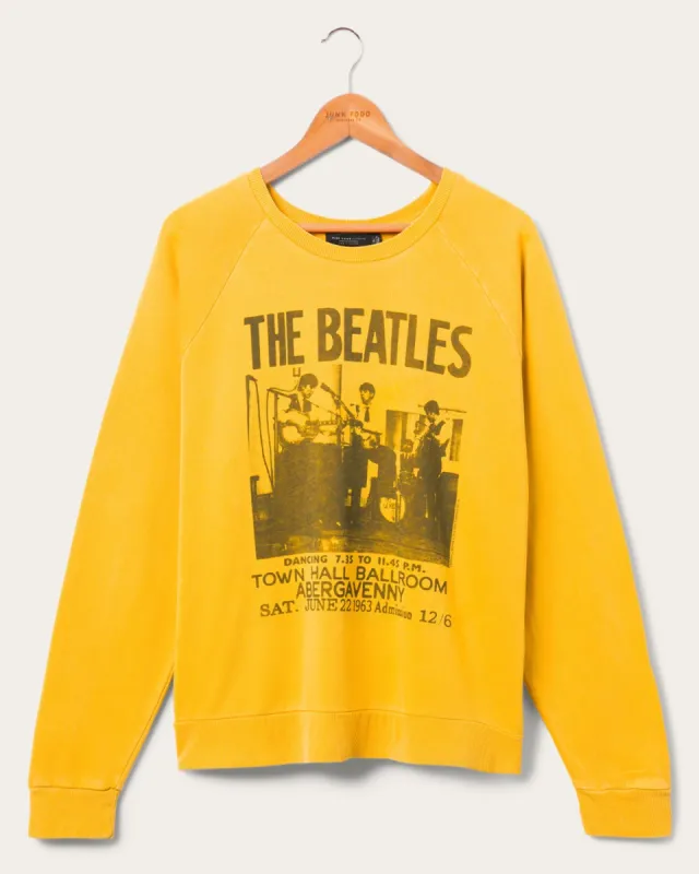 Women's The Beatles Vintage Raglan Pullover sold by Junk Food Clothing