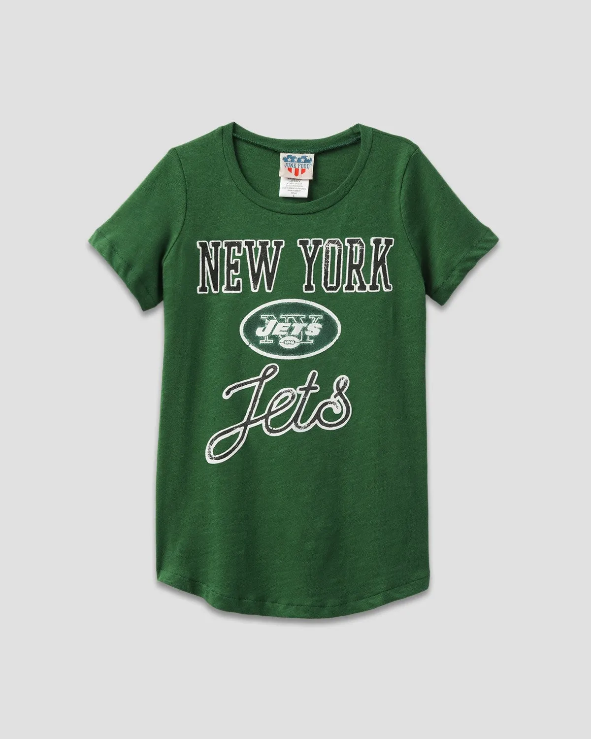 GIRLS JETS GAME DAY TEE sold by Junk Food Clothing