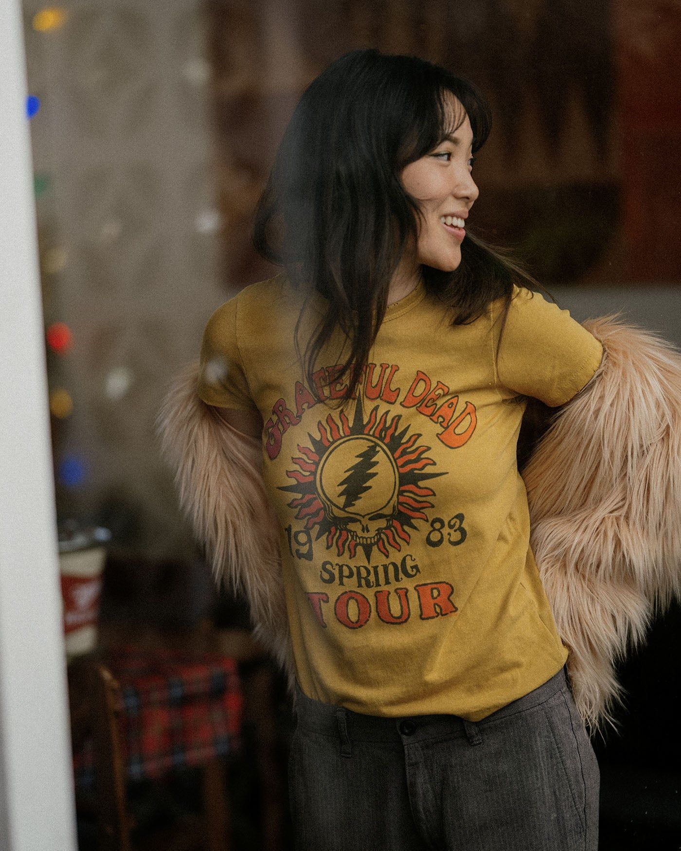 Women's Grateful Dead 1982 Tour Original Tee sold by Junk Food Clothing product image thumbnail 2