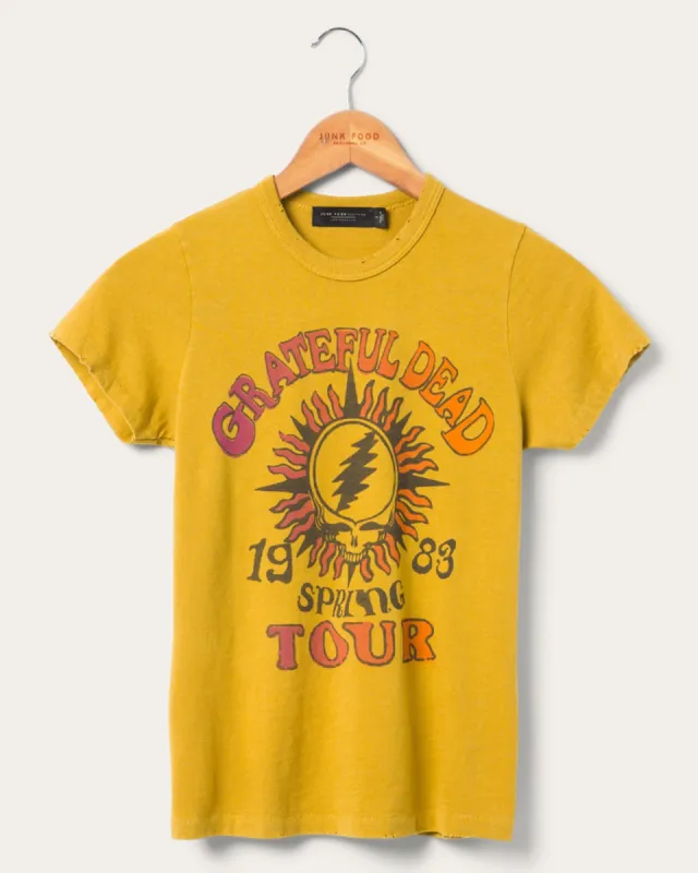 Women's Grateful Dead 1983 Tour Original Tee sold by Junk Food Clothing