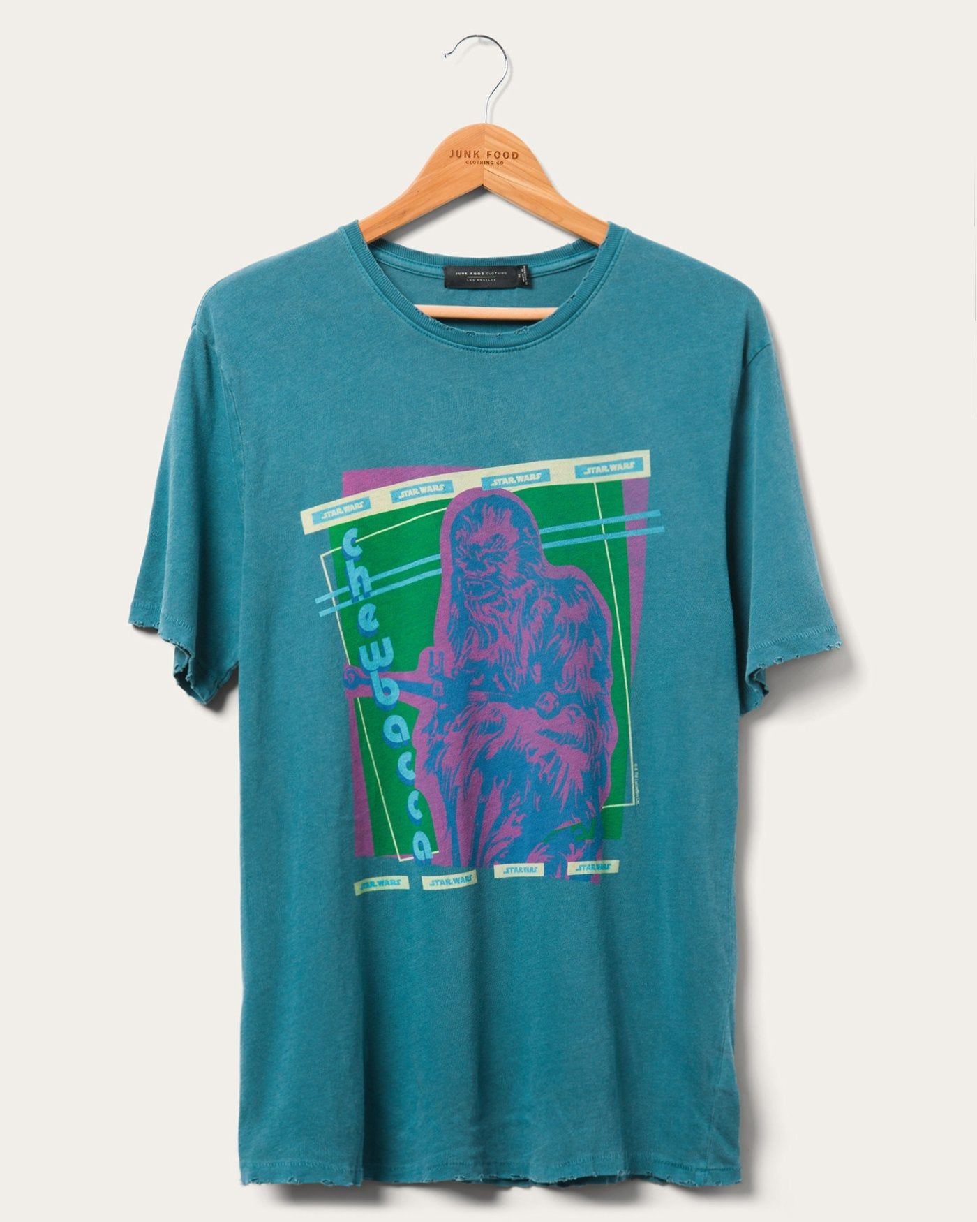 Star Wars™ Chewie™ New Wave Vintage Tee sold by Junk Food Clothing