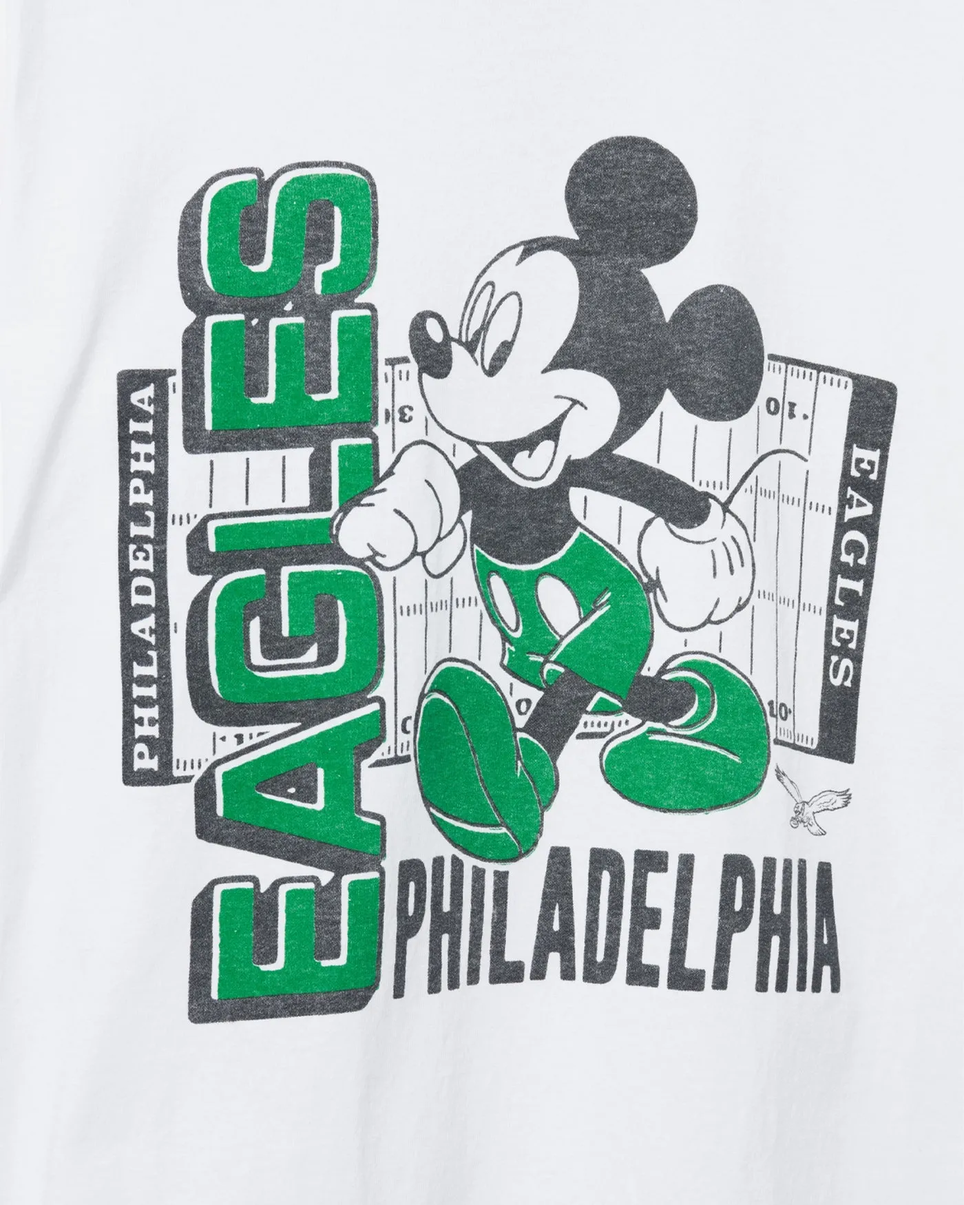 Philadelphia Eagles Mickey Field Tee sold by Junk Food Clothing product image thumbnail 5