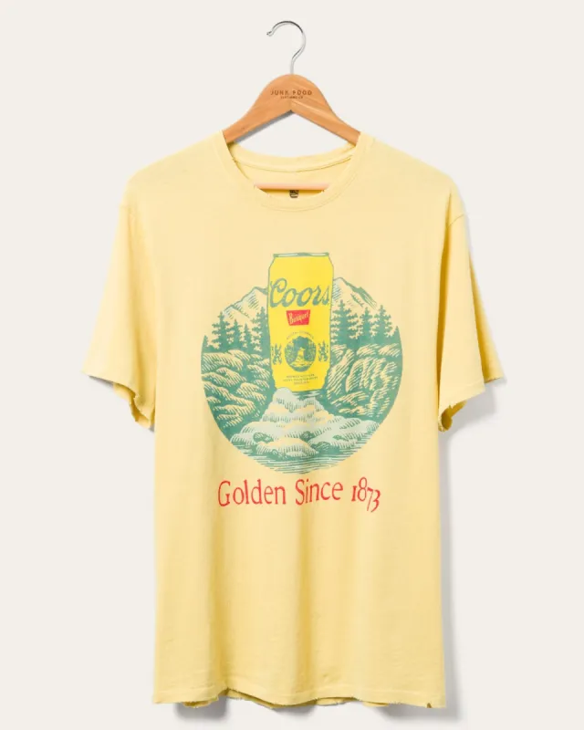 Coors Golden Since 1873 Vintage Tee sold by Junk Food Clothing