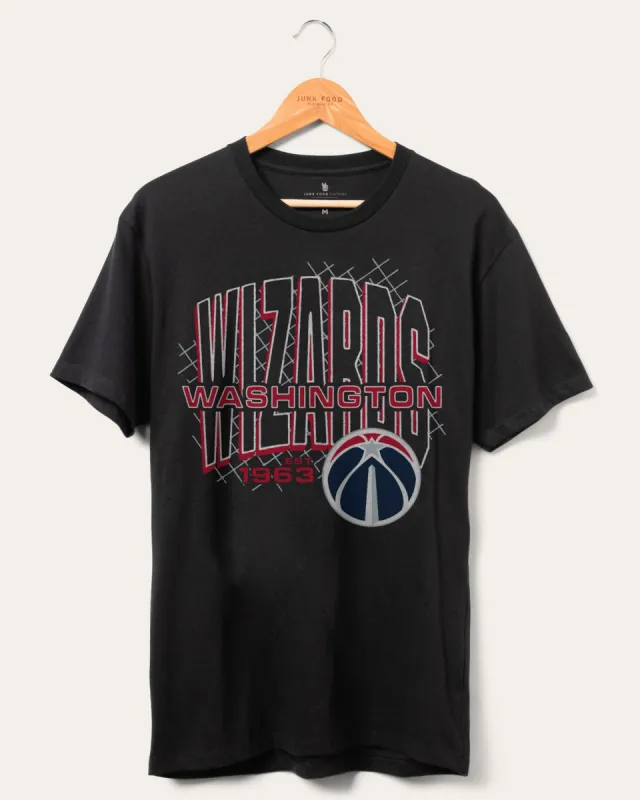Unisex NBA Wizards Playground Tee sold by Junk Food Clothing