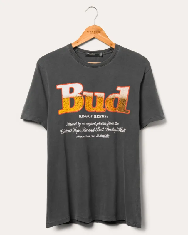 Bud King of Beers Vintage Tee sold by Junk Food Clothing