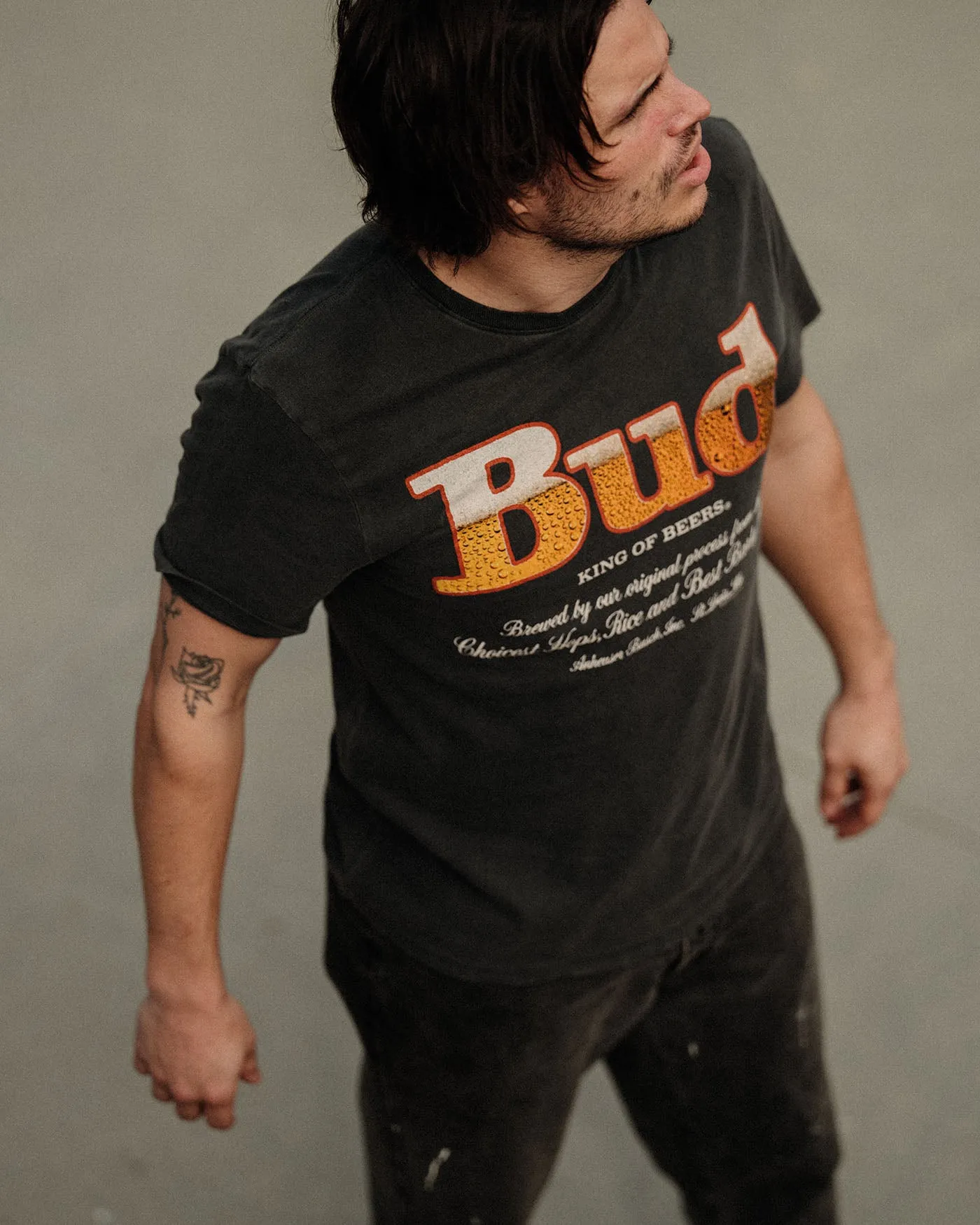 Bud King of Beers Vintage Tee sold by Junk Food Clothing product image thumbnail 2