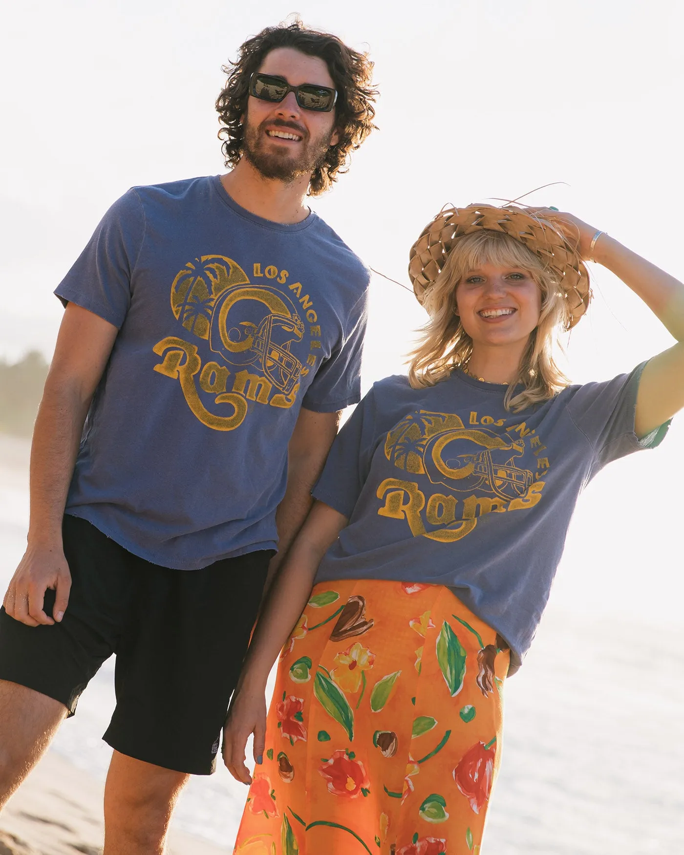 Los Angeles Rams Surf Competition Vintage Tee sold by Junk Food Clothing product image thumbnail 2