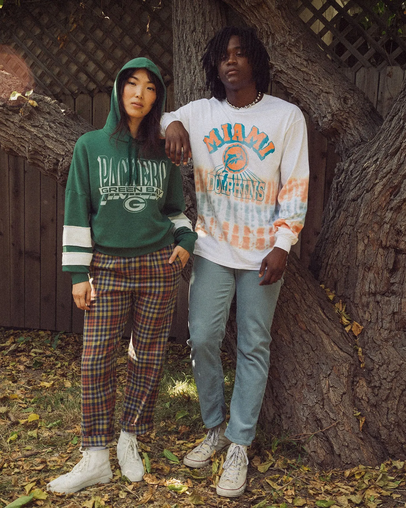 Women's Green Bay Packers Stripe Hoodie sold by Junk Food Clothing product image thumbnail 3