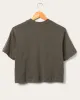 Women's Crop Mock Neck Tee sold by Junk Food Clothing