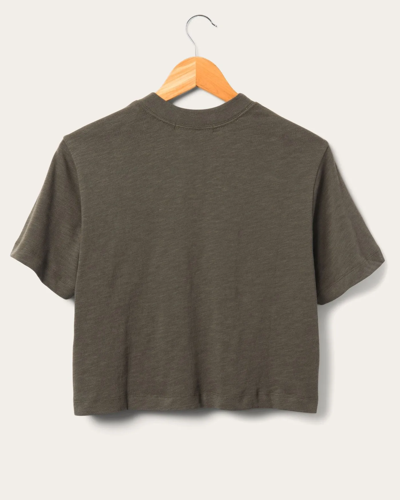 Women's Crop Mock Neck Tee sold by Junk Food Clothing product image thumbnail 4