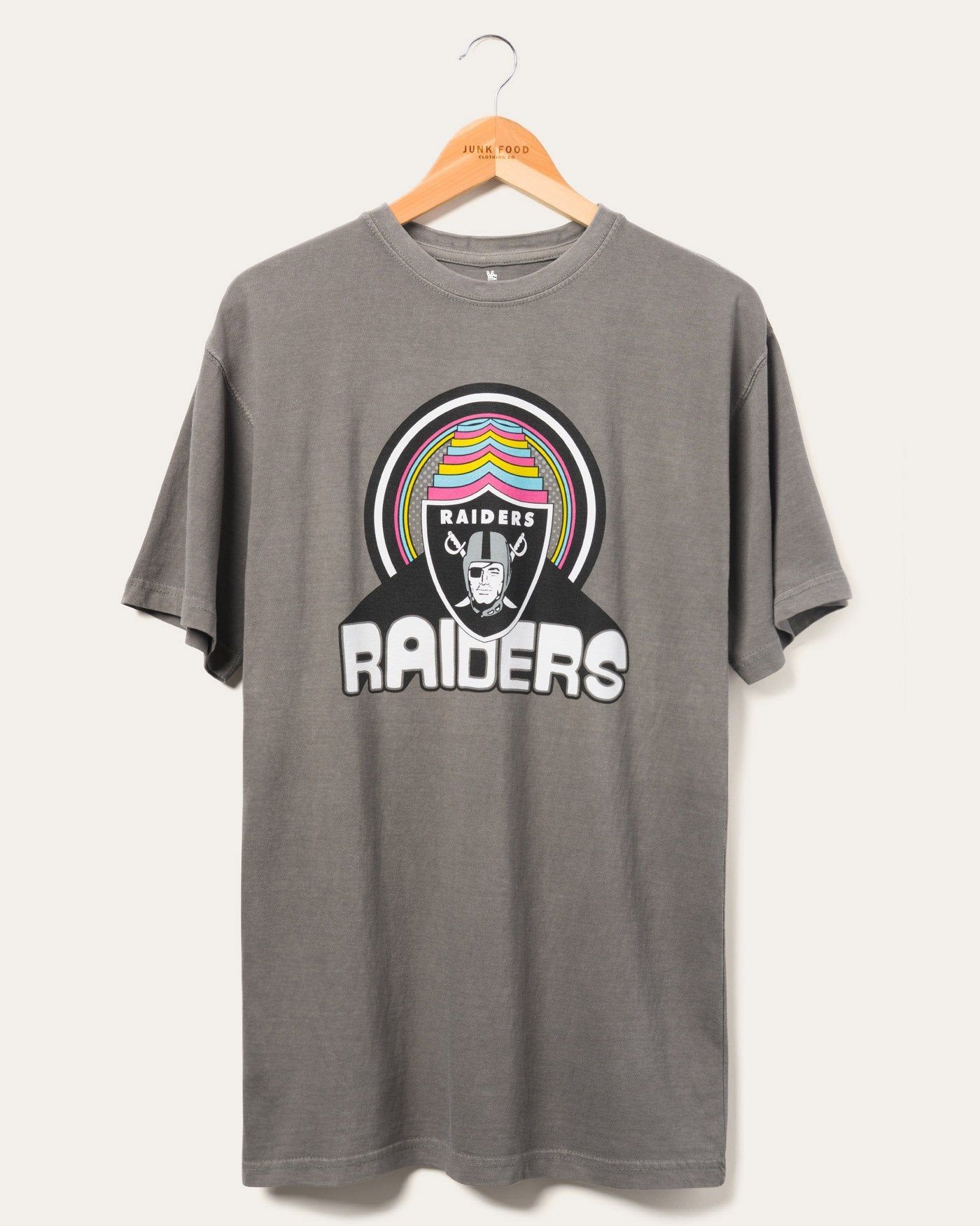 NFL Infinite Vibe Raiders Flea Market Tee sold by Junk Food Clothing