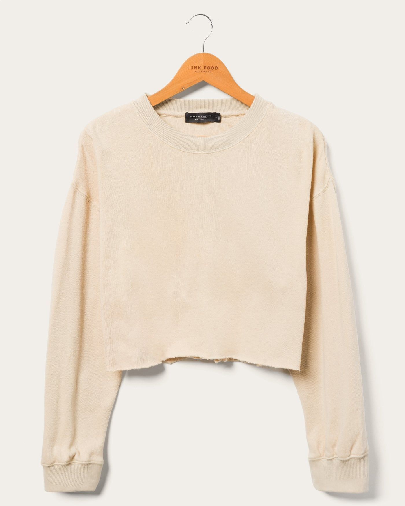 Women's Crop Fleece sold by Junk Food Clothing