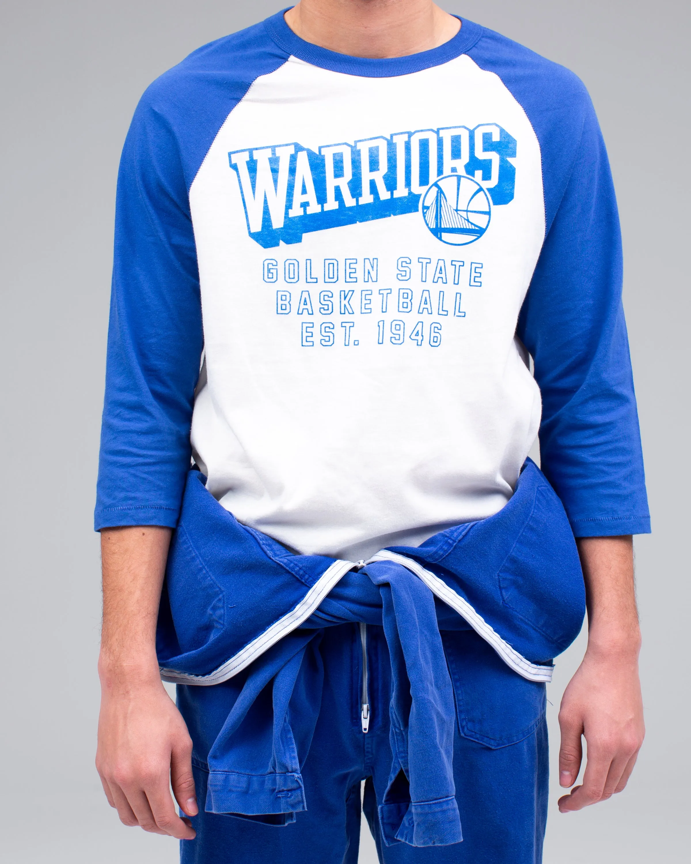 MENS WARRIORS RAGLAN sold by Junk Food Clothing product image thumbnail 2