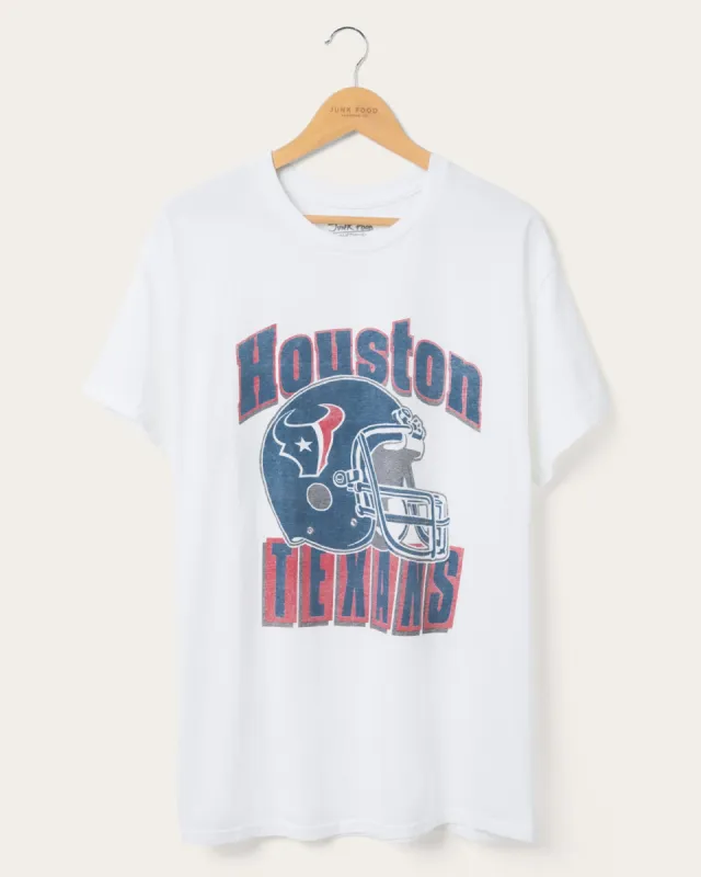 Houston Texans Throwback Flea Market Tee sold by Junk Food Clothing