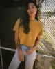 Women's Crop Mock Neck Tee sold by Junk Food Clothing