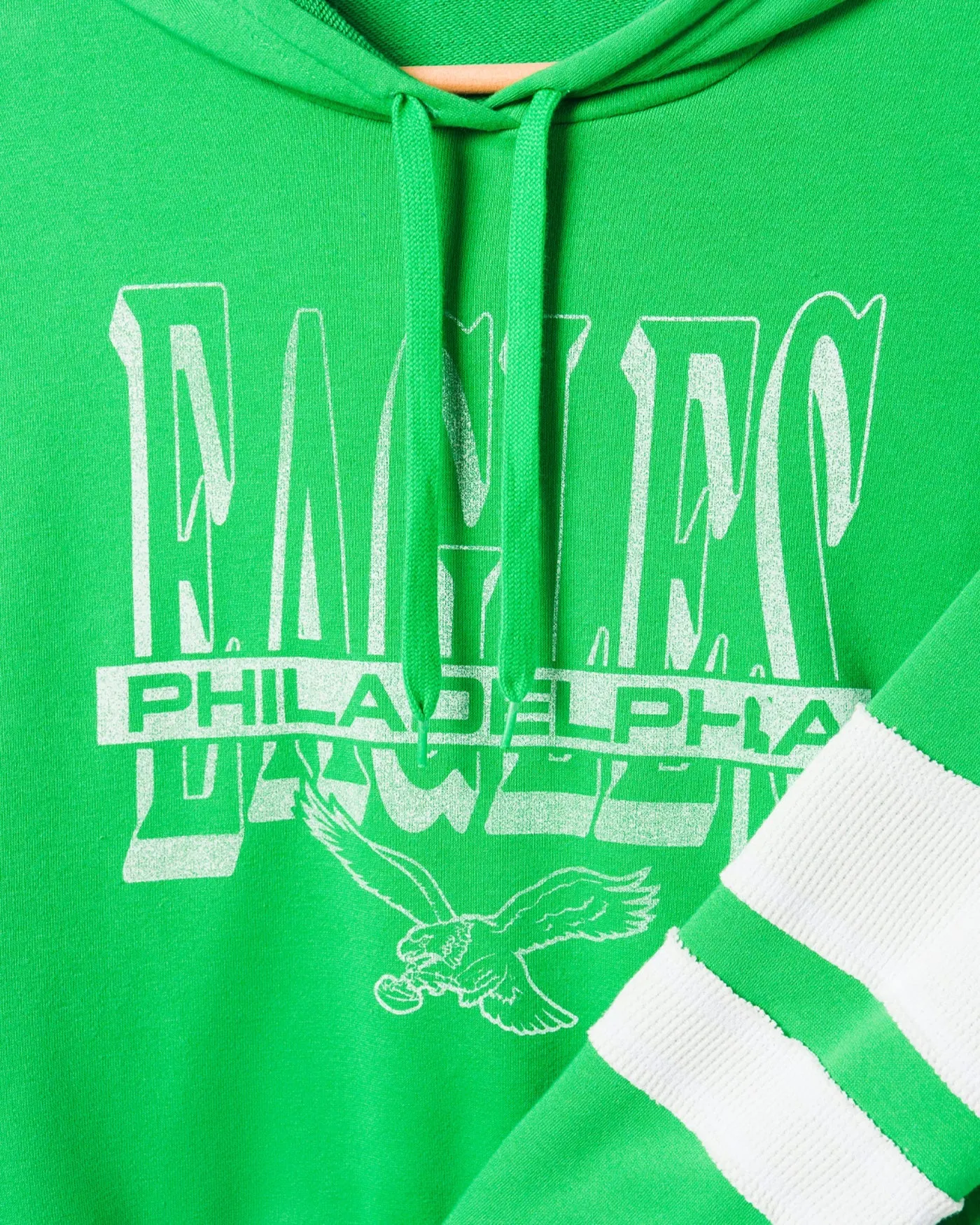 Women's Eagles Stripe Hoodie sold by Junk Food Clothing product image thumbnail 3