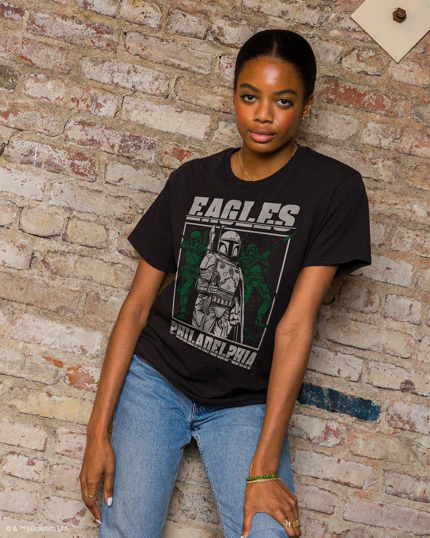 Eagles Star Wars™ Boba Fett Showdown Tee sold by Junk Food Clothing product image thumbnail 2