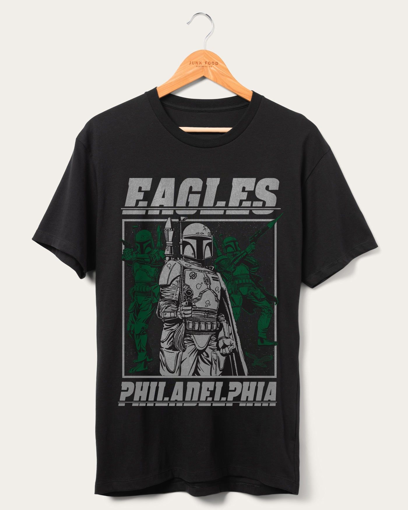 Eagles Star Wars™ Boba Fett Showdown Tee sold by Junk Food Clothing
