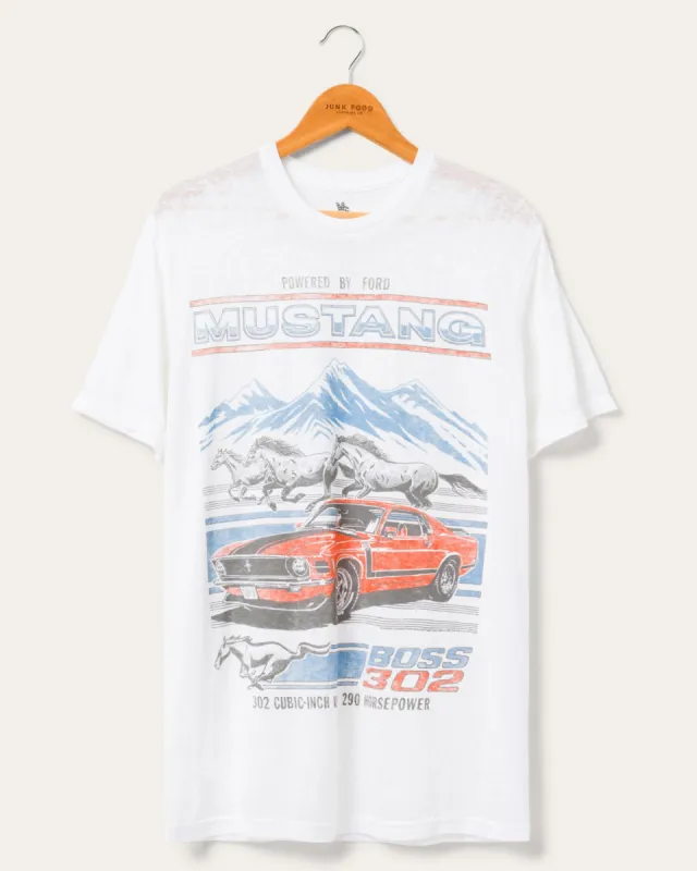 Mustang Boss 302 Flea Market Tee sold by Junk Food Clothing
