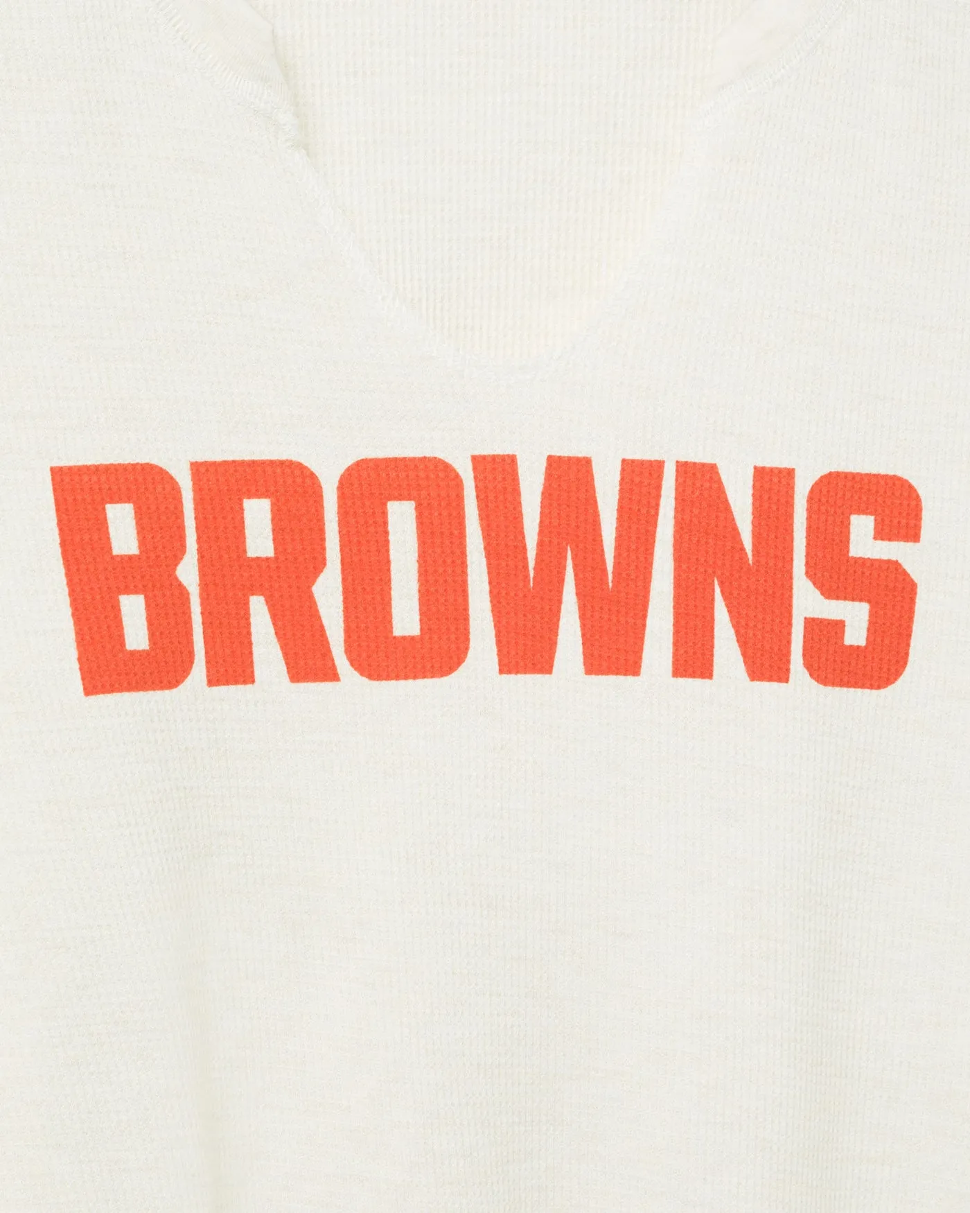 Women's Cleveland Browns Sunday Crop Thermal sold by Junk Food Clothing product image thumbnail 3