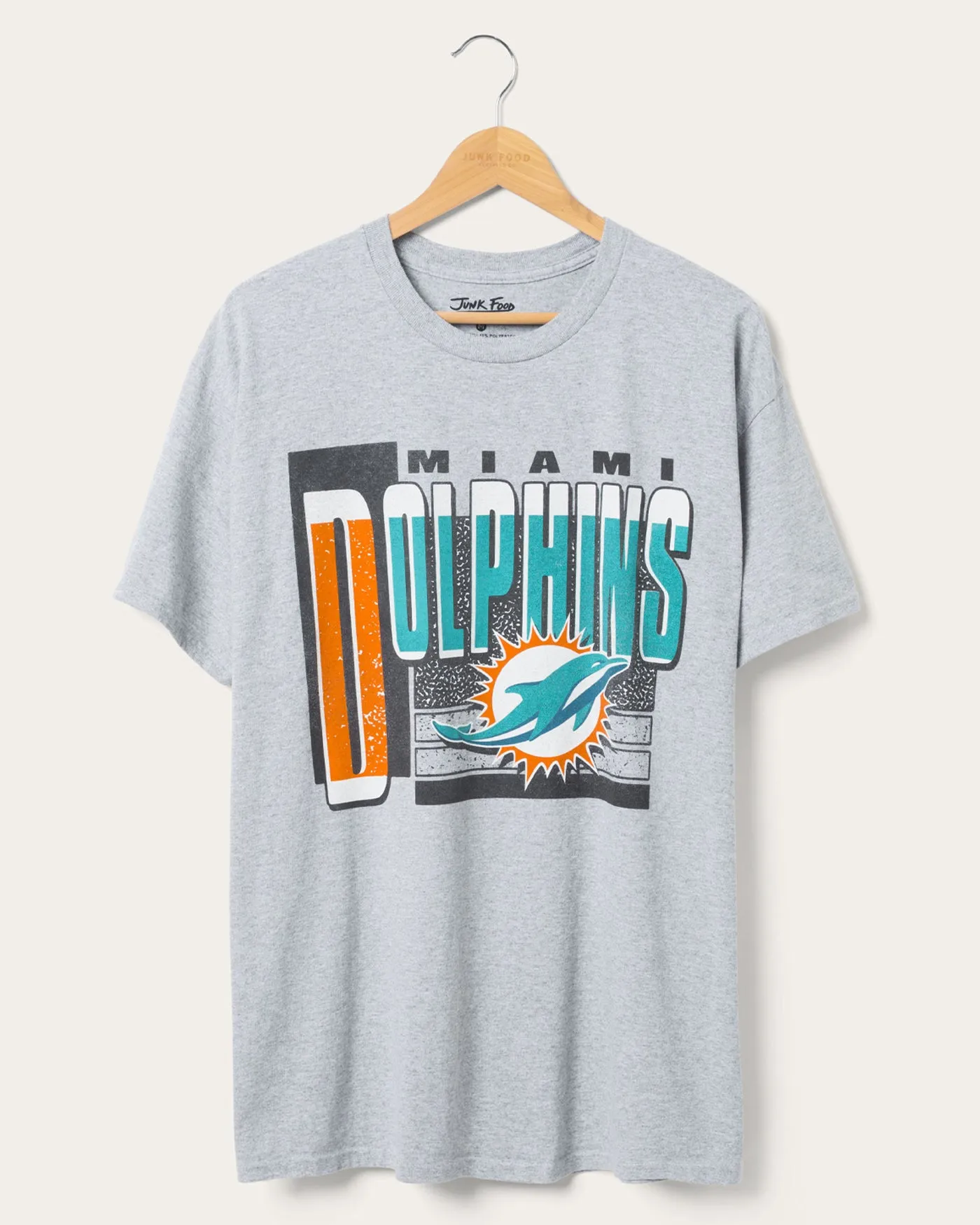 Miami Dolphins Complete Tee sold by Junk Food Clothing