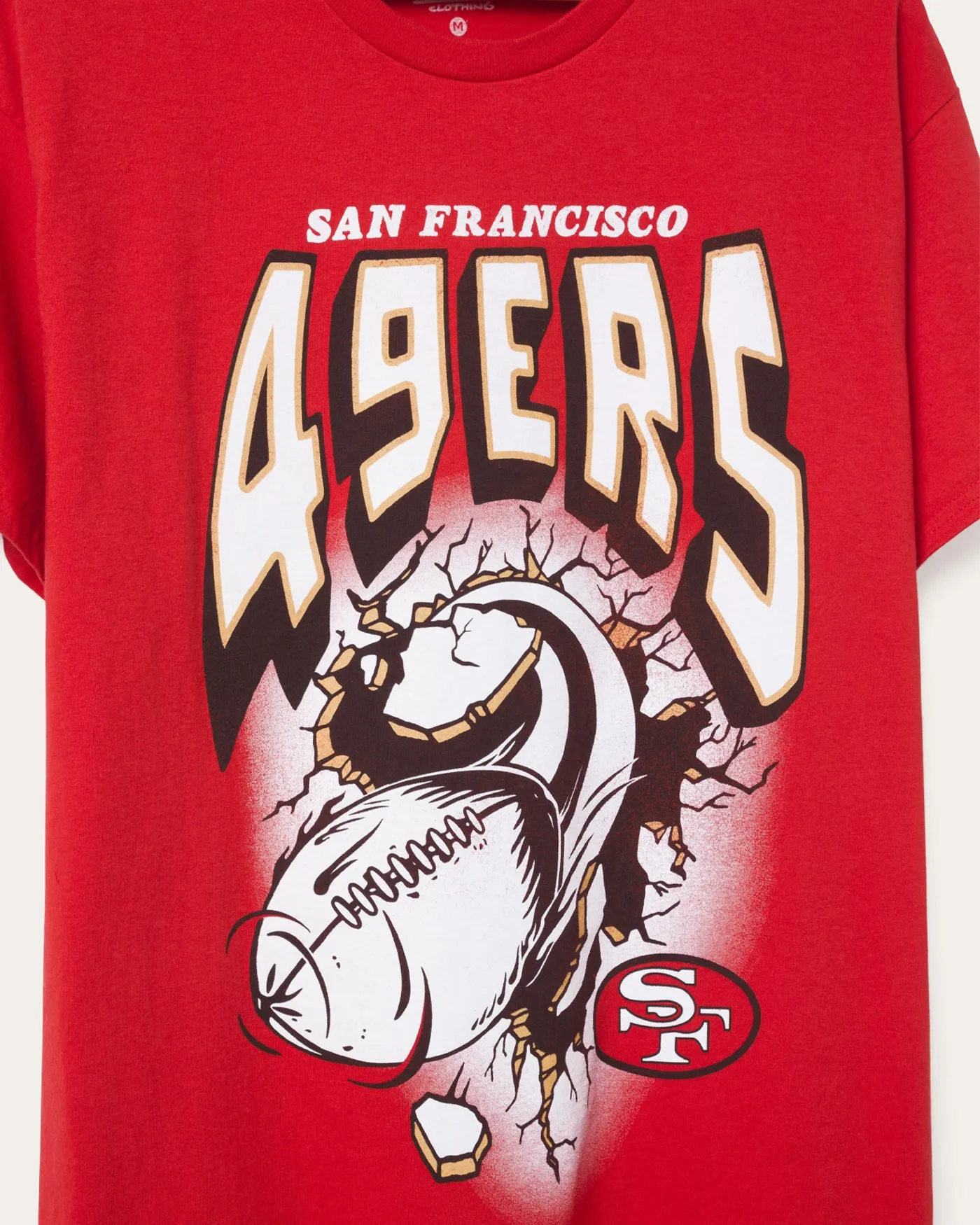 San Francisco 49ers Breakthrough Flea Market Tee sold by Junk Food Clothing product image thumbnail 3