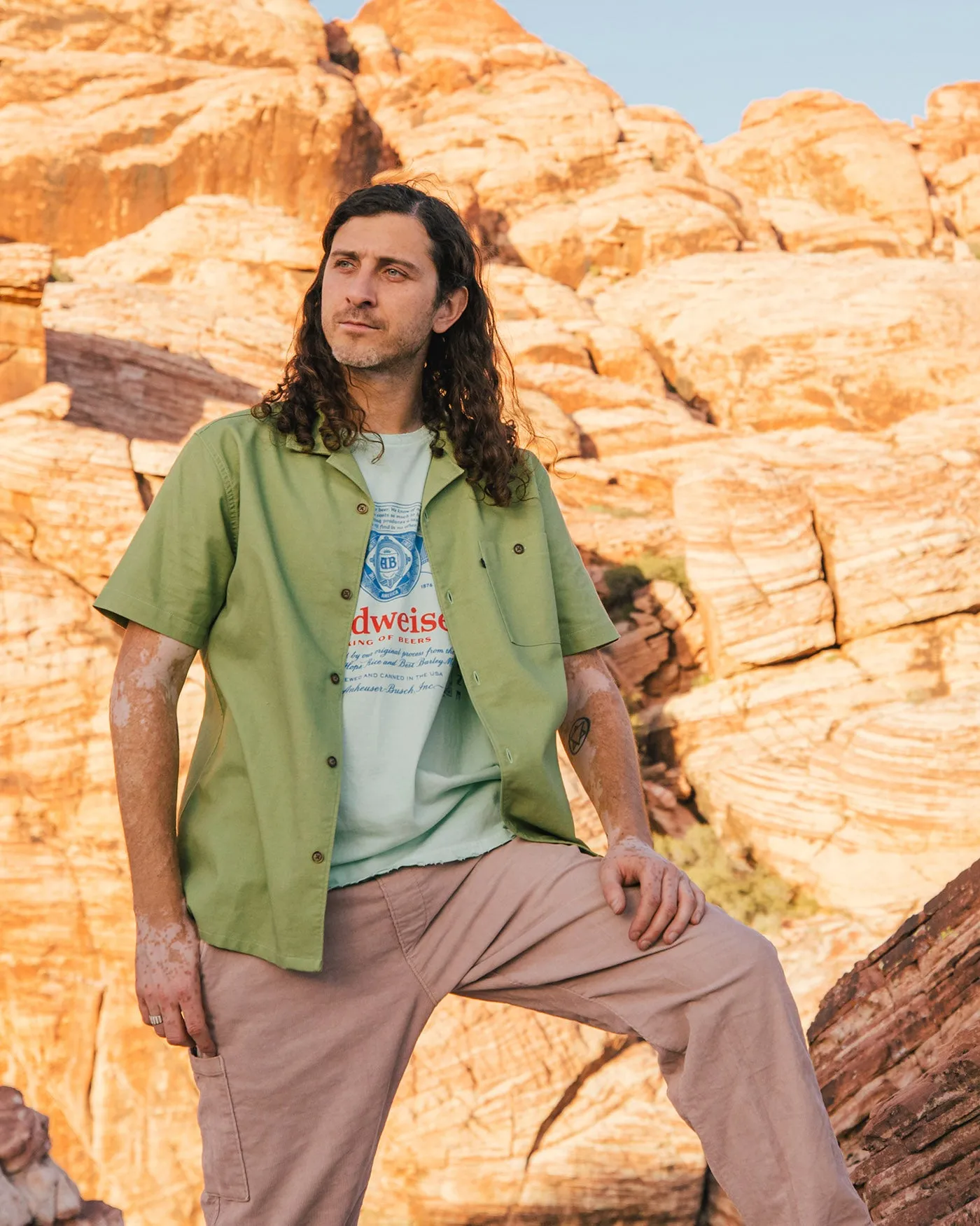 Budweiser Label Vintage Tee sold by Junk Food Clothing product image thumbnail 3