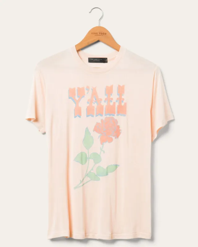 Women's Yall Vintage Tissue Tee sold by Junk Food Clothing