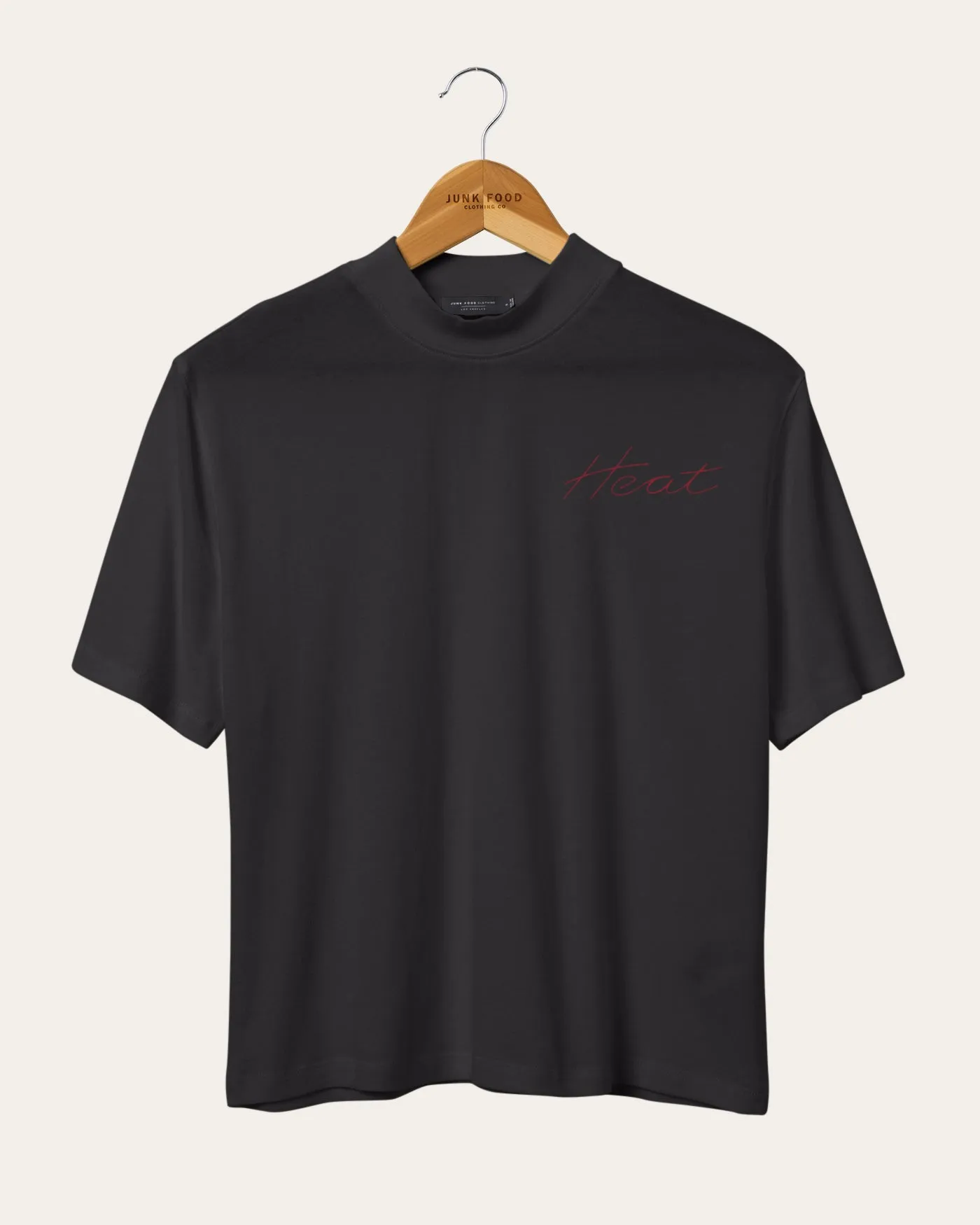 Women's NBA Miami Heat Mock Neck Tee sold by Junk Food Clothing