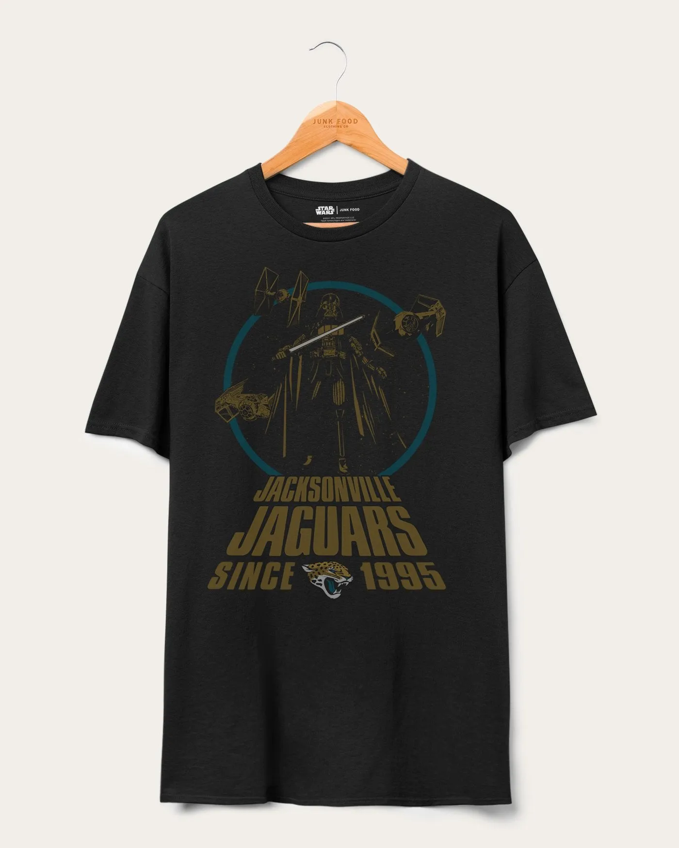 Jaguars Star Wars™ Title Crawl Tee sold by Junk Food Clothing
