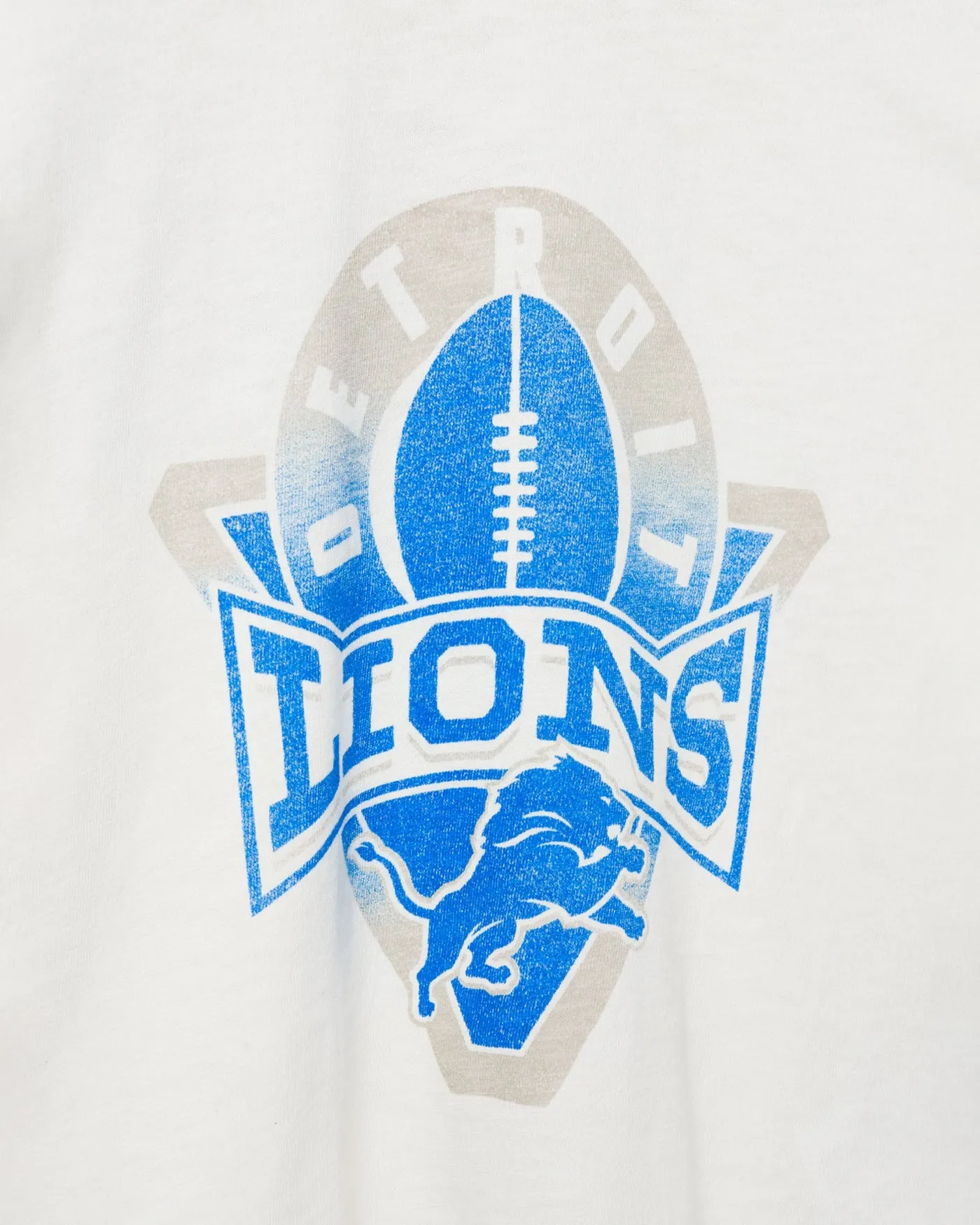 Women's Detroit Lions Mock Neck Crop Tee sold by Junk Food Clothing product image thumbnail 3