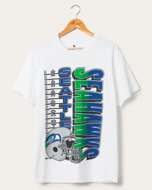 Seattle Seahawks Yardage Flea Market Tee sold by Junk Food Clothing